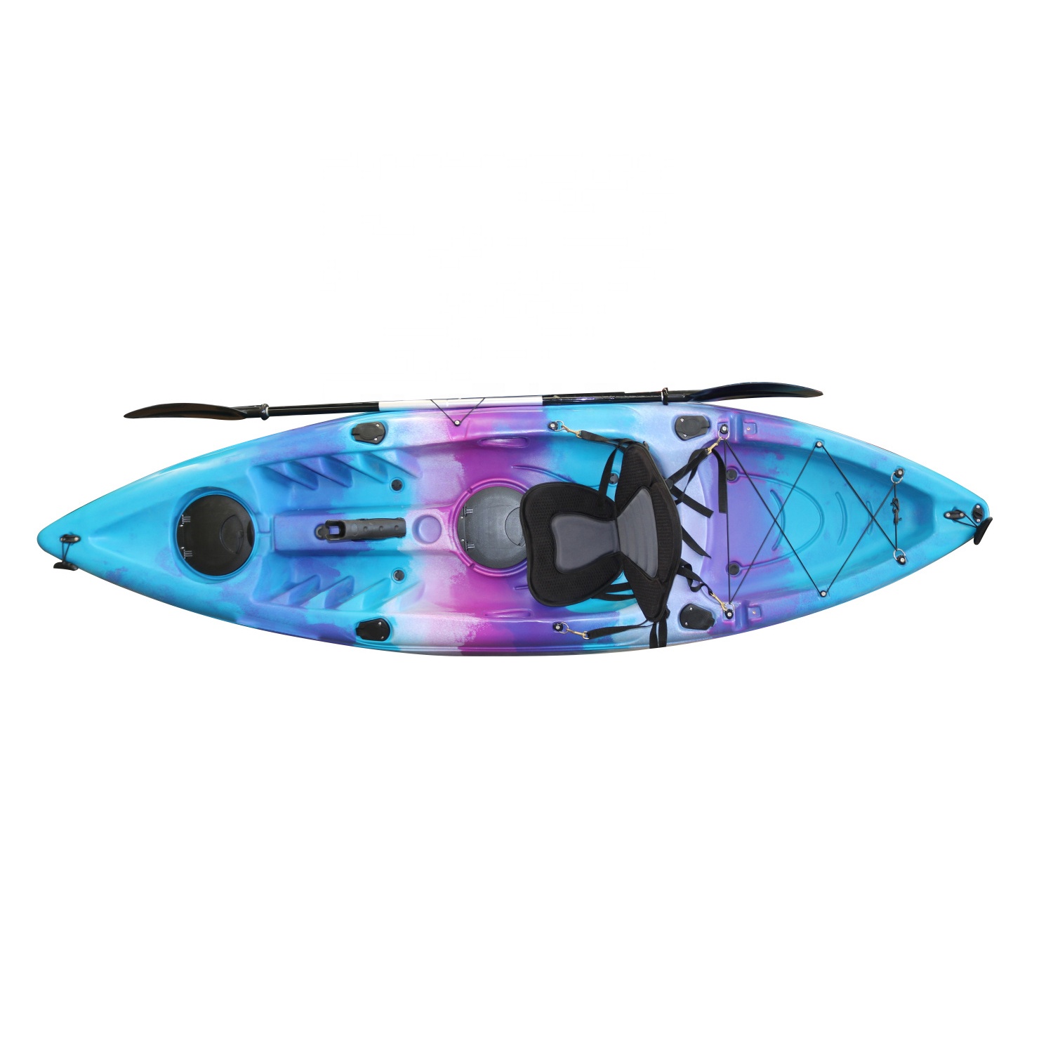 Fishing Kayak Sit In - Kayak Plastik Single Person 10ft Tahun