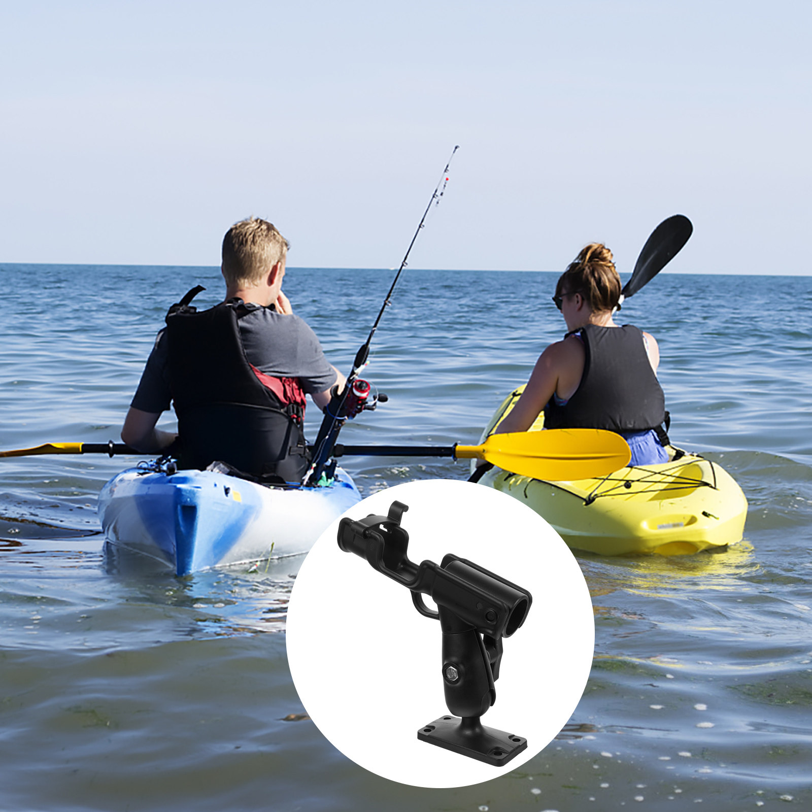 Penyangga Joran Pancing Kayak  - Fishing Kayak Rod Holder ulasan dan harga