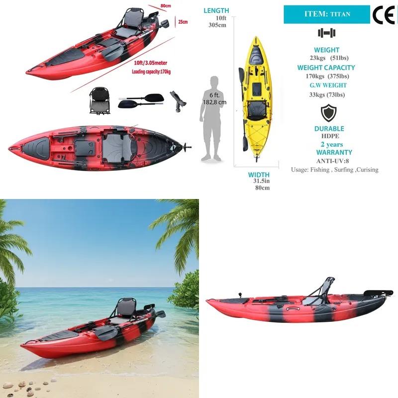 Kayak Pancing Duduk Tunggal 10 - Fishing Kayak Seat ulasan dan harga