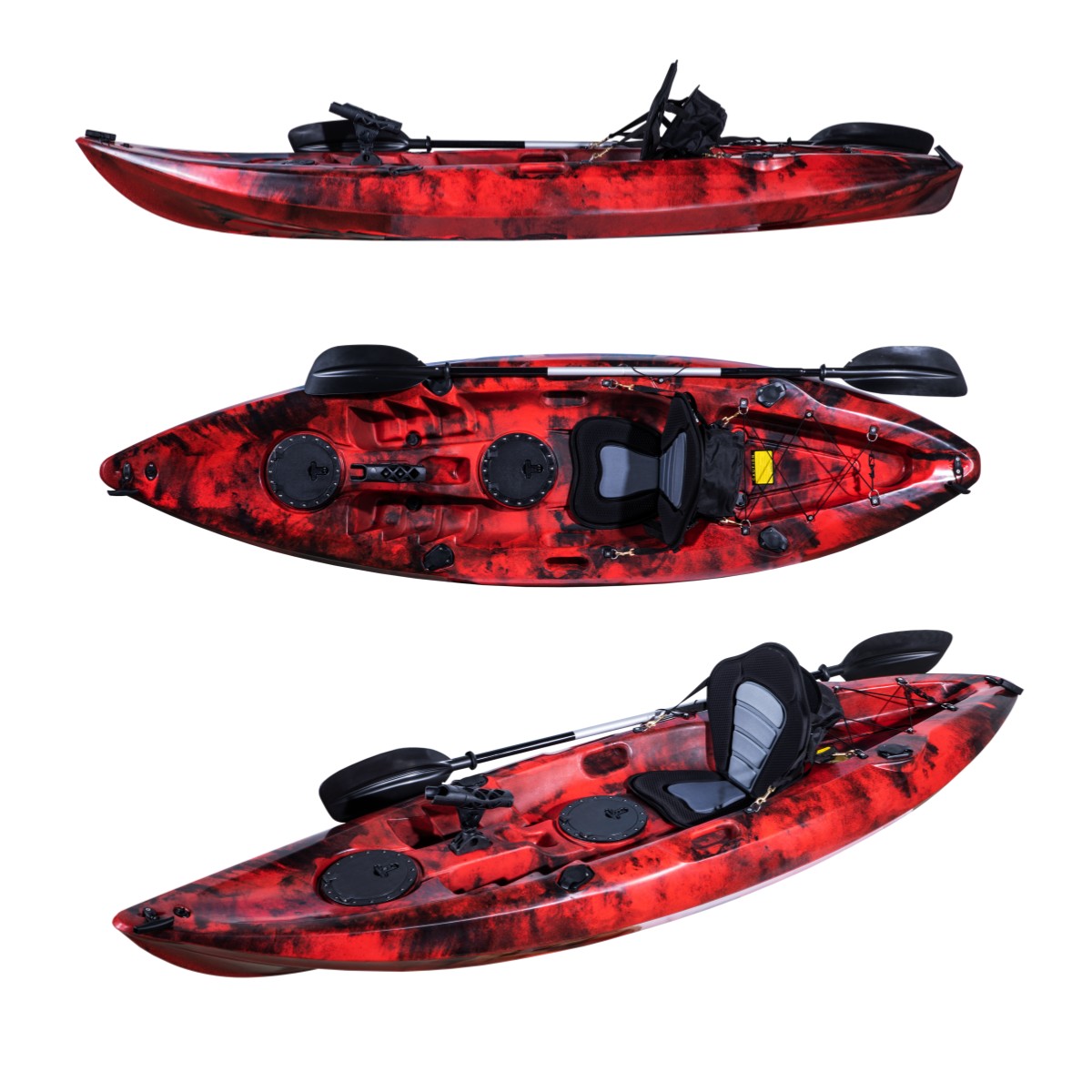 Buatan Cina satu orang memanci - Fishing Kayak Sit In ulasan dan harga