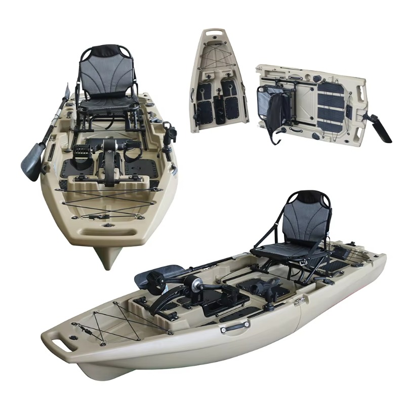 1 Unit Kano Laut Bermotor HDPE - Fishing Kayak Sit In ulasan dan harga
